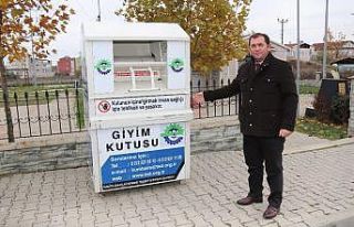 Ergene’de eski kıyafetler geri dönüşüme kazandırılıyor