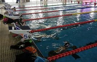 Erzurum yüzme milli takımlarının gözdesi oldu