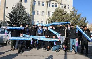 Erzurumsporlu taraftarlardan Başkan Orhan’a teşekkür...