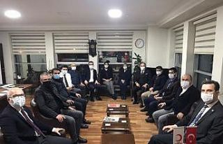 Esgin’den Kızılay yönetimine ziyaret