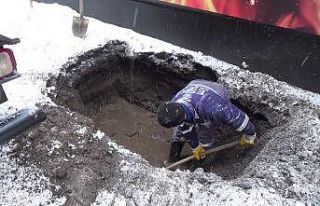 ESKİ çalışanları eksi 25 derecede zor şartlar...