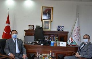 Esnaf ve Sanatkârlar Odası Başkanı Gölcan ile...