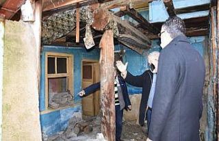 Evi yanan aile, Özel İdaresi Misafirhanesi’nde...