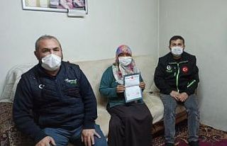 Evine tekrar kavuştu
