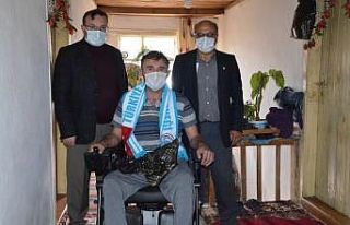 Felçli vatandaş için seferber oldular