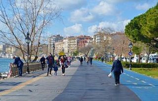 Fırtına etkisini kaybetti vatandaşlar güzel havanın...