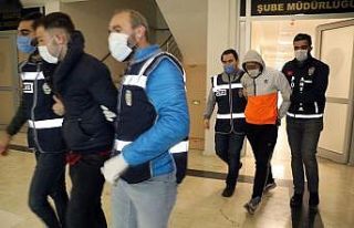 Fıskiye hırsızı kardeşler tutuklandı