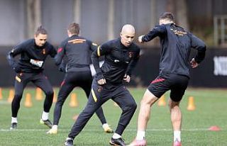 Galatasaray, MKE Ankaragücü hazırlıklarına ara...