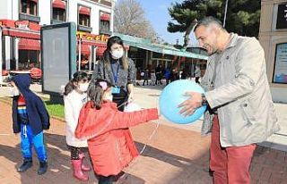 GAÜN kreş ve anaokulu öğrencilerinden anlamlı...