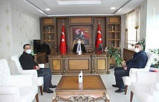 Gazetecilerden Kaymakam Demirer’e ziyaret