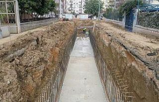 Gazi Mahallesi yağmursuyu hattına kavuşuyor