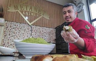 Gaziantep’in yeni lezzeti: Meyveli katmer