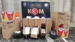 Gaziantep’te kaçak sigara operasyonu