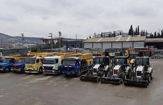 Gebze’de kar uyarısı için hazırlık yapıldı
