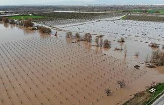 Gediz Ovası göle döndü