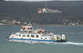 Gelibolu-Lapseki feribot seferleri yeniden başladı