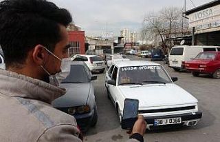 Geliştirdiği sistemle koca arabayla oyuncak gibi...