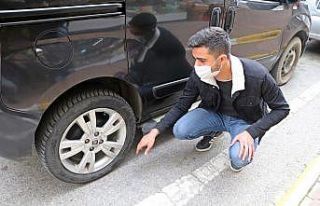 Genç bilgisayarcı 2 gün önce aldığı aracını...