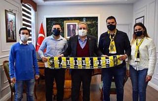 Genç Fenerbahçelilerden Kaymakam Sağlam’a ve...