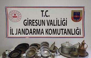 Giresun’da köy evlerini soyan hırsızlar yakalandı