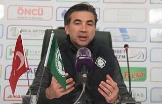Giresunspor - Altay maçının ardından
