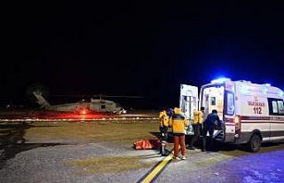 Gökçeada’da rahatsızlanan 3 kişi için Deniz...