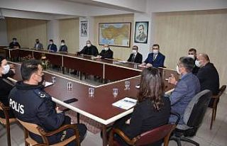 Gönen’de korona virüs tedbirleri toplantısı