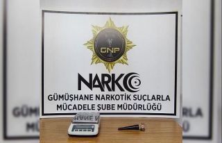 Gümüşhane’de Metamfetamin operasyonu