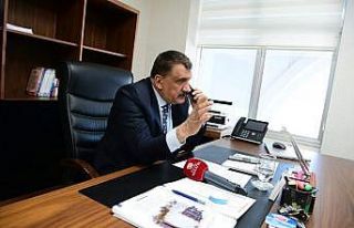 Gürkan hizmetlerini anlattı