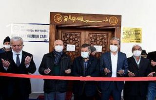 Hacı Akay Okudur Cami ibadete açıldı