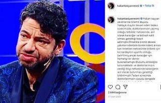 Hakan Taşıyan’ın sosyal medyasından sevenlerine...