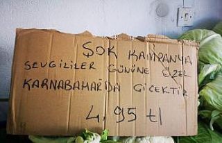 Halk arasında ’çiçek’ olarak bilinen karnabaharda...