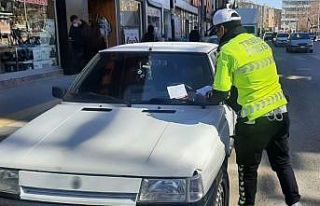 Hatalı araç parklara geçit yok