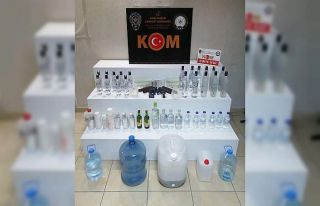 Hatay’da kaçak ve sahte içki operasyonu: 4 gözaltı