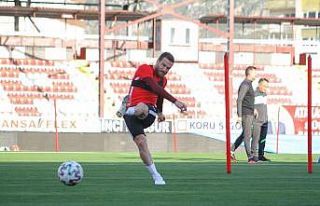 Hatayspor, BB Erzurumspor maçının hazırlıklarına...