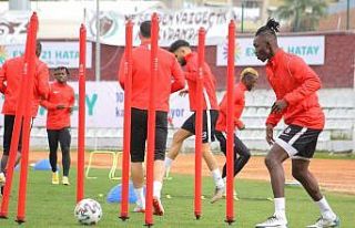 Hatayspor, Kasımpaşa maçının hazırlıklarını...