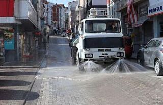 Havza Belediyesi’nden hafta sonu mesaisi