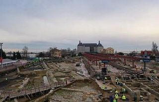 Haydarpaşa Garı’nın son hali havadan görüntülendi