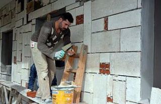 Helvacı Sağlık Ocağında çalışmalar sürüyor