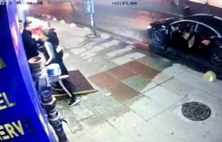 Hemşireye saldırı anı kamerada