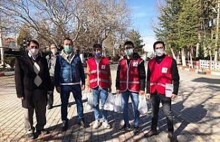 Hisarcık’ta Kızılay kıyma ve kavurma konservesi...