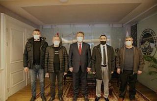 Hunat Çarşısı esnafından Başkan Palancıoğlu’na...