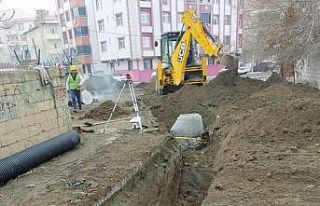 Iğdır’da kanalizasyon ve içme suyu şebeke hattı...