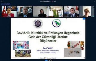 İkinci tarım paneli online olarak yapıldı
