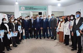 İl Müdürü Hüseyin Er Kumluca’da incelemelerde...