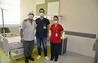 İlk kez kullanılan cihazla felç kalmaktan kurtuldu