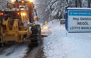 İnegöl Belediyesi 20 ekiple sahada