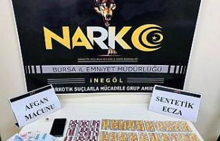 İnegöl’de uyuşturucu operasyonu