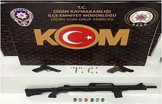 İş yeri cephanelik çıktı