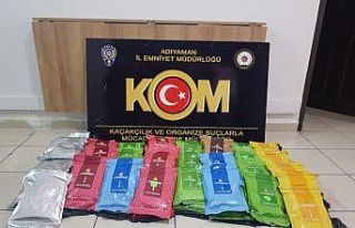 İş yerinden kaçak nargile tütünü ele geçirildi